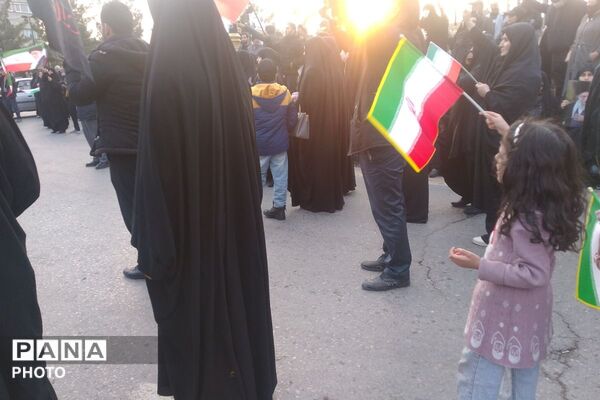 حضور مردم پردیس برای خنثی کردن حرکات  احتمالی مزدوران صهیونی
