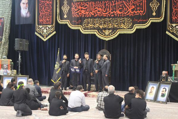 مراسمی به یاد شهدا در ایام رحلت حضرت معصومه(س)