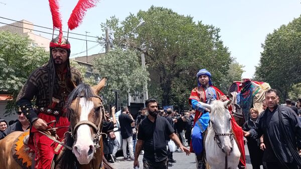 دارالشهدای تهران در سوگ سیدالشهدا(ع) به عزا نشست