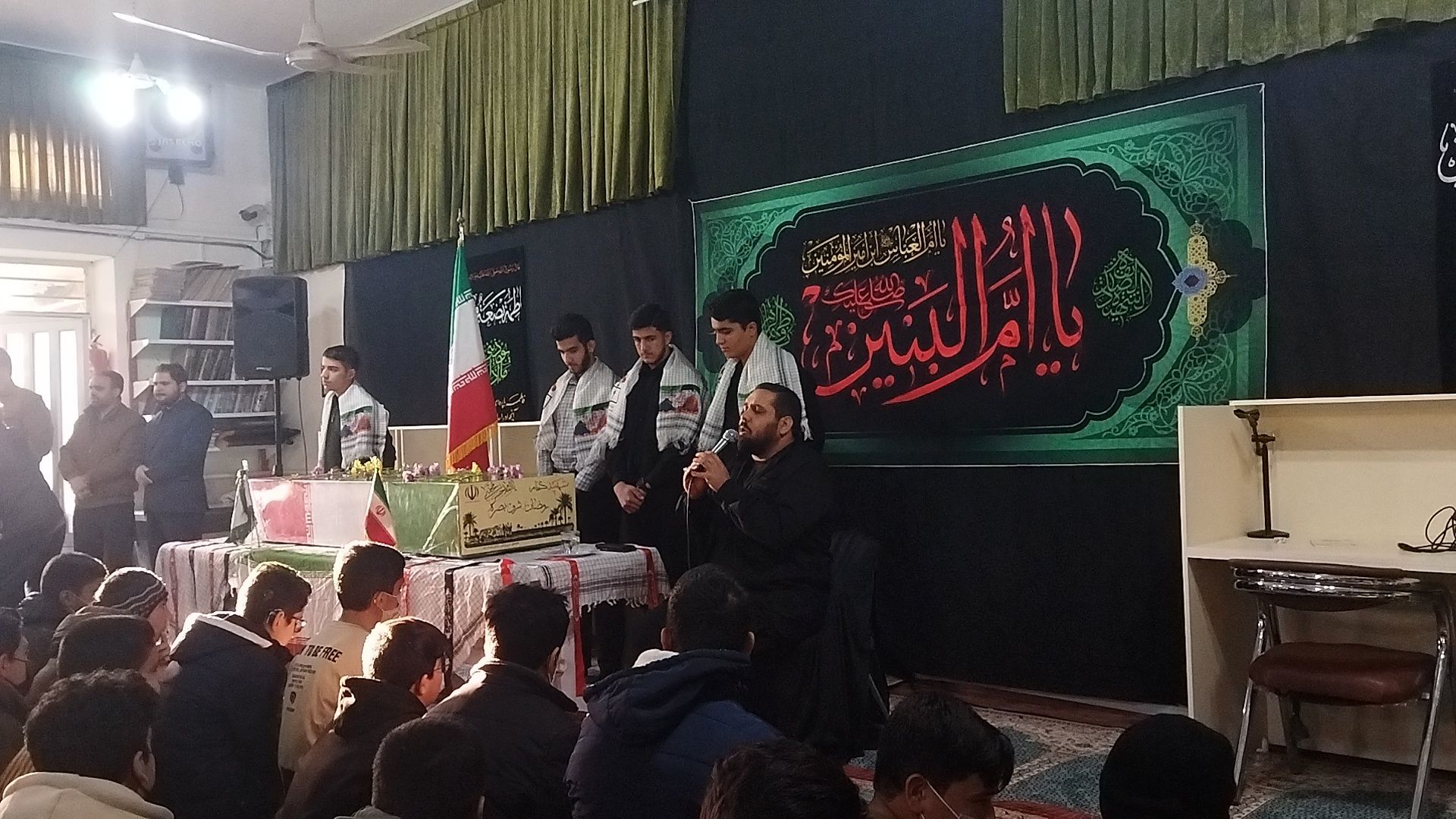 استقبال از شهید گمنام  در دبیرستان شاهد امام ابوذرغفاری 