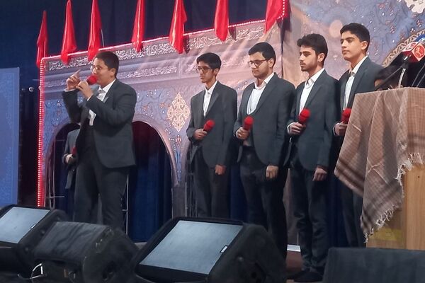 بزرگداشت پنجمین سالگرد شهادت شهید حاج قاسم سلیمانی در مصلی شهر قیامدشت ناحیه یک ری