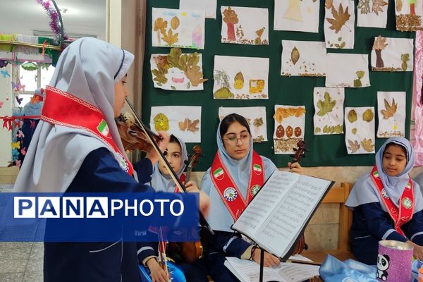 افتتاحیه جشنواره فرهنگی هنری ماها در دبستان قدر بهارستان۲