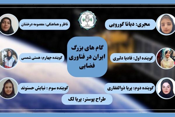 ایران موفق به پرتاب سه ماهواره به فضا شد