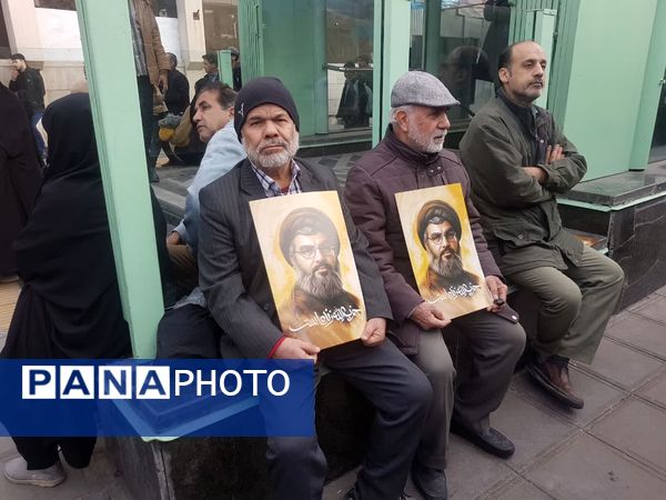 تشییع نمادین شهدای مقاومت درمشهد