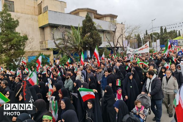 راهپیمایی روز قدس در شیراز