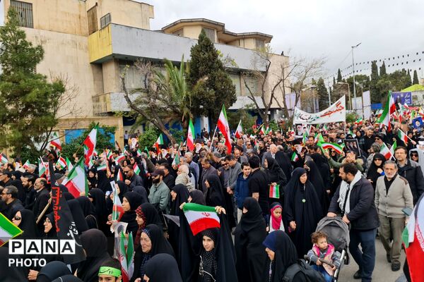 راهپیمایی روز قدس در شیراز