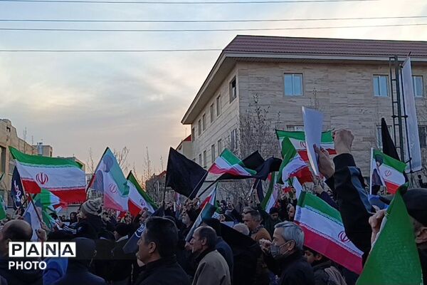 تجمع منتقمین امام امت حضرت آیت الله خامنه ای شهر پردیس 