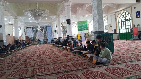 جزء خوانی قرآن کریم در شهرستان خلیل آباد و شهر کندر