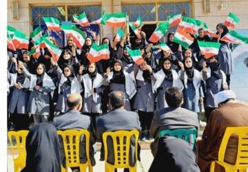 مراسم حمایت از عملیات وعده صادق در شهرستان سیروان برگزار شد