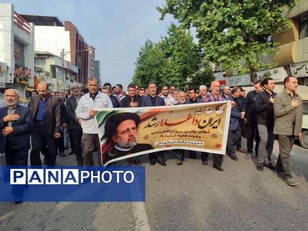 دسته عزاداری سیدالشهداء خدمت در قائمشهر