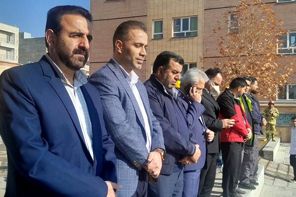 مانور سراسری زلزله در دبیرستان شهید محمدجواد باهنر دماوند