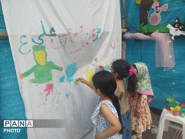 مهمانی بزرگ عید غدیر در گلوگاه 