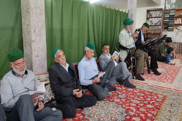 مراسم روز عرفه در مسجد جامع شهر بار 