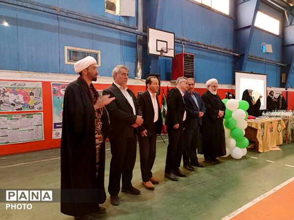 نمایش همبستگی دختران ورزشکار جعفرآباد در جشن بزرگ غدیر