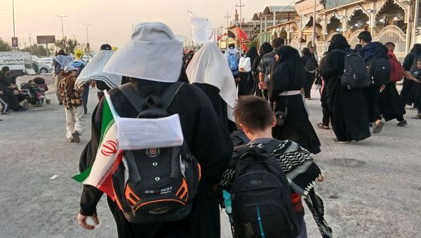  پیاده‌روی اربعین از نجف تا کربلای معلی 