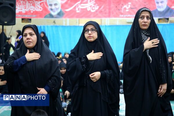 مراسم بنات الحسین در شهرستان تنگستان 