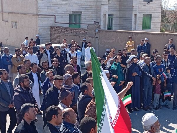 حضور مردم روستای براباد در راهپیمایی روز جهانی قدس