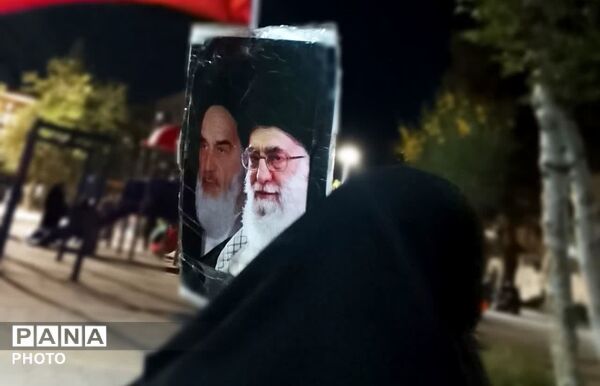 تجمع و راهپیمایی مردم حماسه‌آفرین و پای‌کار محله آبرسانی شهرستان فردیس