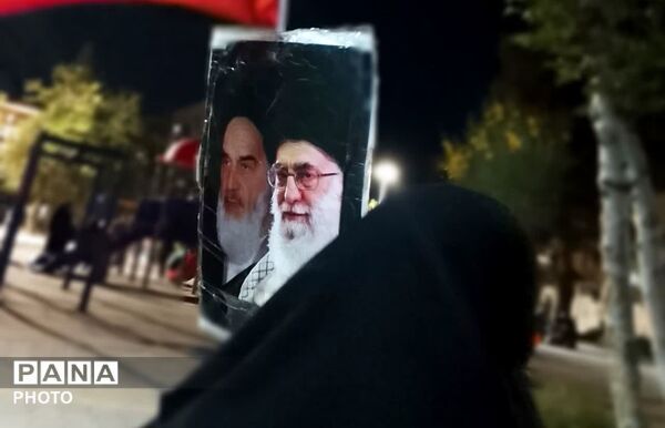 تجمع و راهپیمایی مردم حماسه‌آفرین و پای‌کار محله آبرسانی شهرستان فردیس