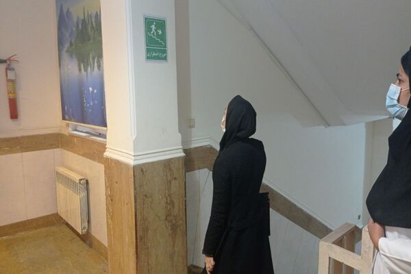 بازدید از وضعیت بهداشت و پایگاه‌های تغذیه سالم مدارس پاکدشت 