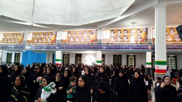 اجتماع شیرخوارگان حسینی در قلعه‌گنج 