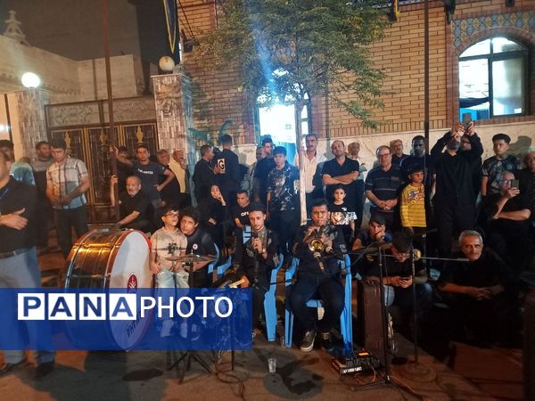 مراسم تعزیه خوانی شهادت حضرت عباس  در قیامدشت