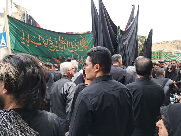 مراسم عاشورای حسینی در انگورستان ملک اصفهان