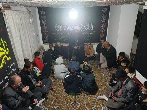 سوگواره مادر وفا در فدافن  مراسم شهادت ام‌البنین (س) 