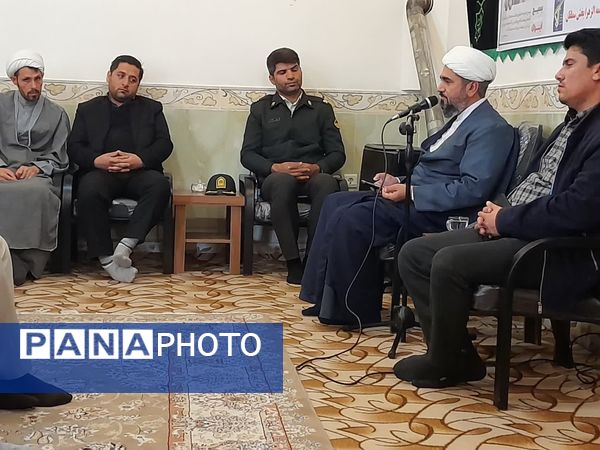 مراسم گرامیداشت هفته بسیج در شهر قاضی