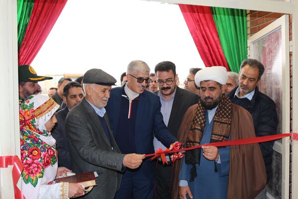 افتتاح دبیرستان متوسطه اوّل ۴ کلاسه «مصیب جلالی» در روستای دهنه اخلمد چناران
