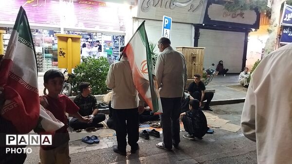  موکب واکس صلواتی روستای باغشن گچ در نود و هشتمین شب از اجتماعات مردمی 