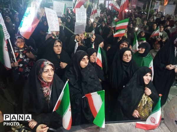 اجتماع حامیان آرمان‌های انقلاب اسلامی در گلوگاه 