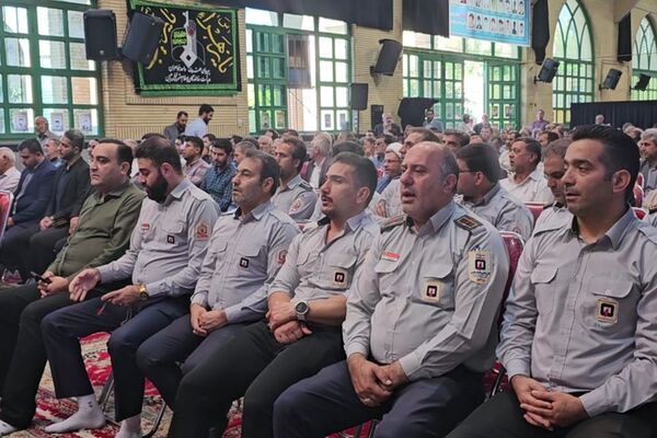 مراسم سالروز شهادت شهید بهشتی و ۷۲ یار انقلاب و چهلمین روز از شهادت رییس‌جمهور و شهدای خدمت در ورامین