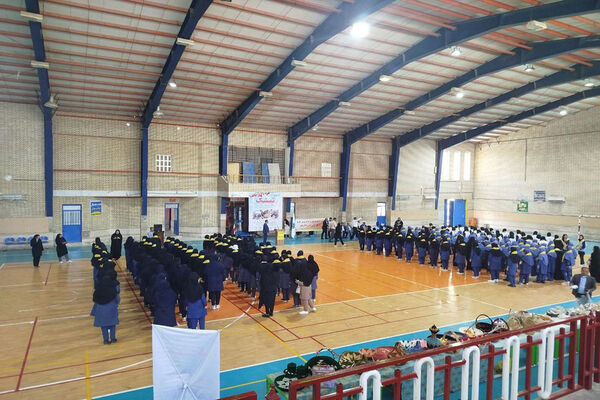 اردوی تمشک دختران شهرستان‌های جنوبی استان بوشهر در کنگان