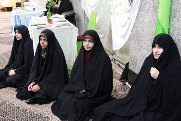 مراسم اعتکاف در مسجد ابوذر منطقه ۱۴ تهران 
