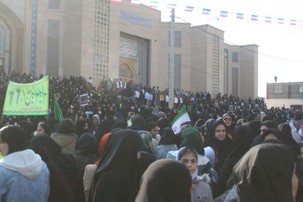 راهپیمایی پر شور ۲۲ بهمن در سرپل ذهاب 