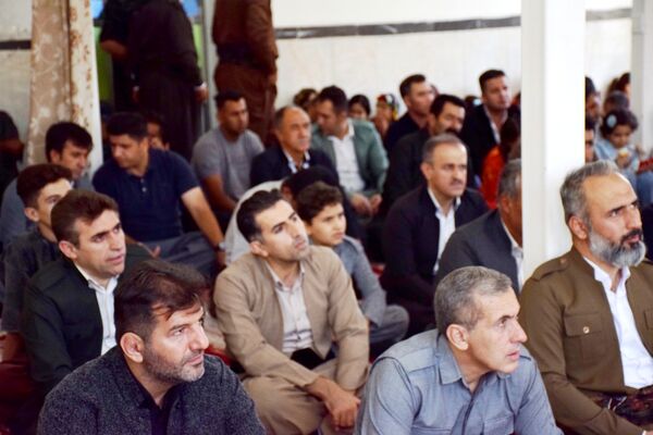 آیین افتتاح مدرسه 2 کلاسه در روستای کانی گل علیا