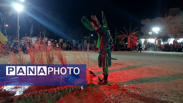 اجرای نمایش آیینی در شهر بن، هنر روایت عاشورا در صحنه‌های زنده