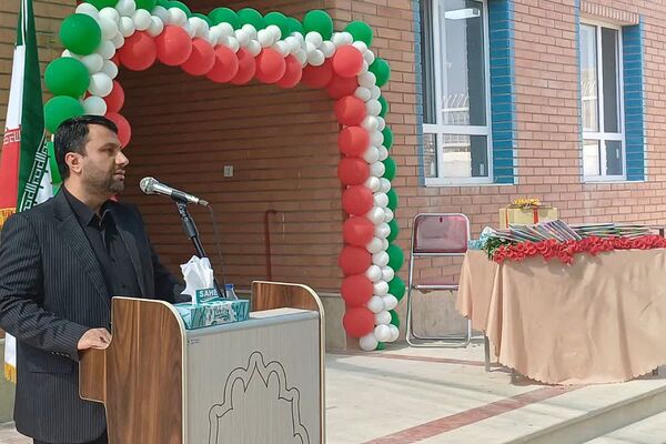 آیین افتتاحیه مدرسه 6 کلاسه روستای حسین آباد دفتری شهرستان ورامین