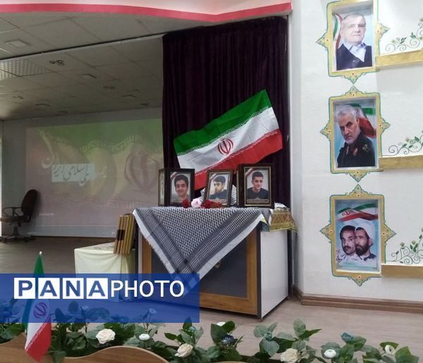  مراسم تحلیف فرماندهان واحد بسیج دانش آموزی خلیل آباد