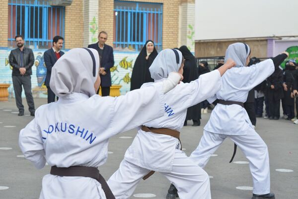 افتتاحیه طرح  «ایرانمون» در مدرسه شهدای گمنام بهارستان‌دو
