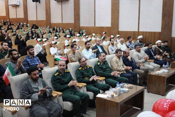 اختتامیه جشنواره‌های گروه‌های نقش‌آفرین فرهنگی هنری بسیج و سرود مقاومت خراسان شمالی 
