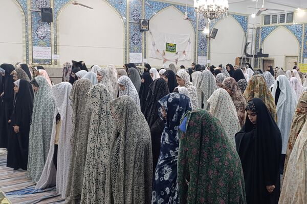 قرار آسمانی در اعتکاف نیشابور