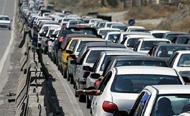 ترافیک سنگین در محورهای هراز و فیروزکوه
