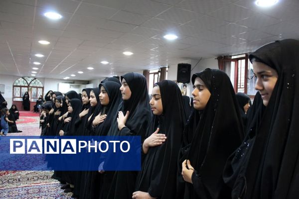 مجلس زینبی دختران قرآنی شهر درق 