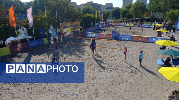 هفته دوم لیگ برتر والیبال ساحلی کشور در مراغه