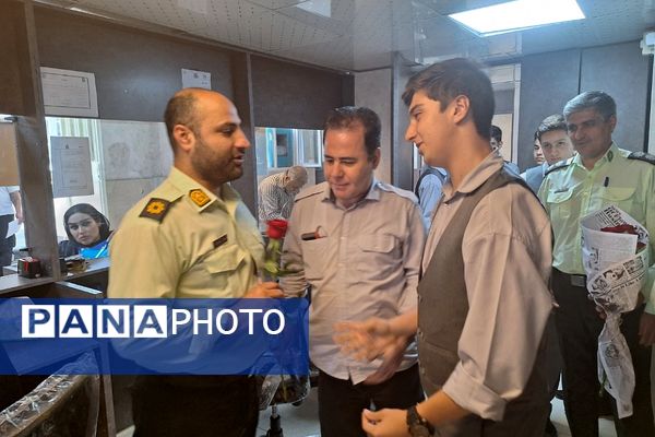 گرامیداشت هفته نیروی انتظامی در ناحیه 2 شهرری 