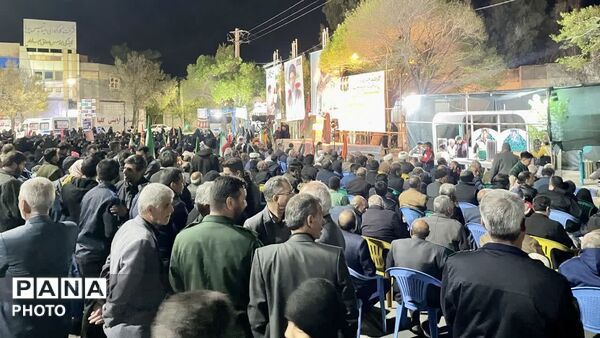 بیست و سومین شب اجتماع مردم  ابرکوه