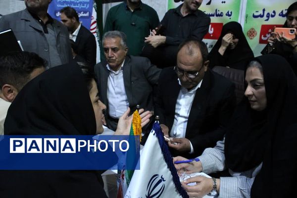 برپایی میز خدمت در گچساران