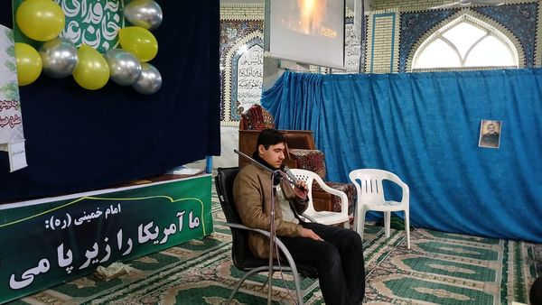  اعتکاف دانش‌آموزی در شهرستان بن